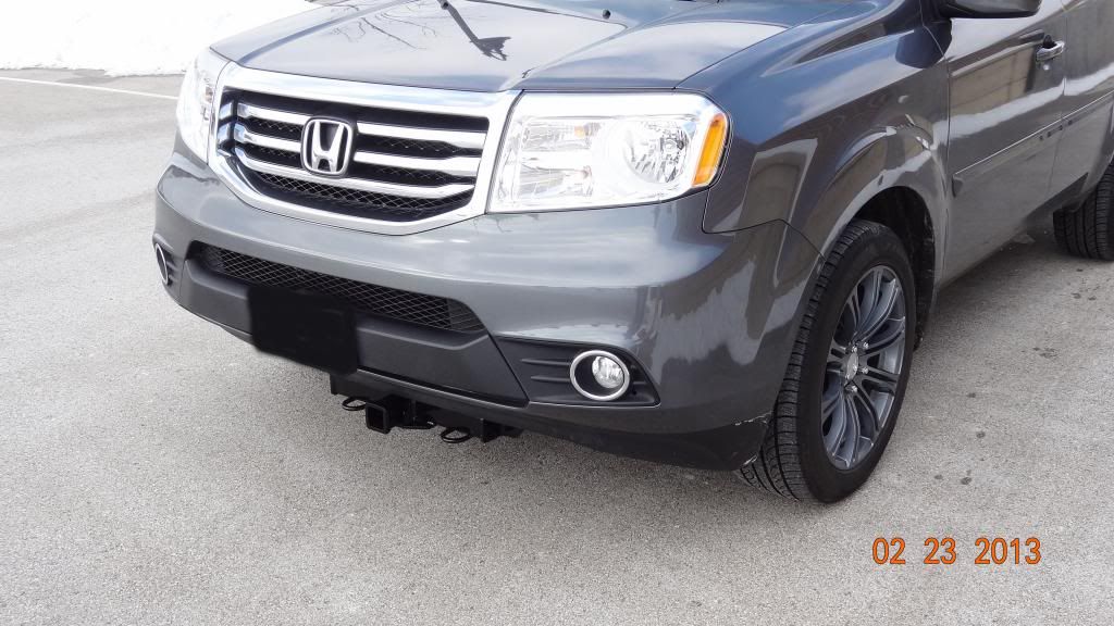 Front hitch install Honda Pilot Honda Pilot Forums